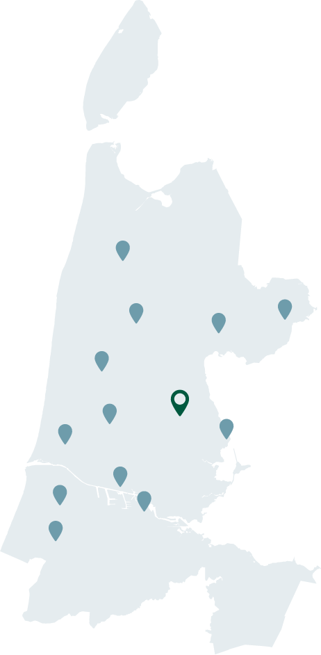 13 vestigingen in Noord-Holland