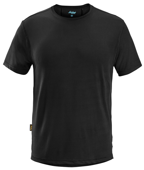 T-Shirt Litework Snickers - 2511 ZWART M