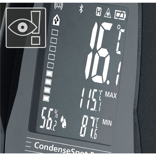 Klimaat-/Vocht-/Temperatuurmeter - CONDENSESPOT PRO