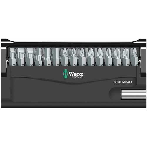 Schroefbitset Metaal Wera - 30-DELIG METAL-1