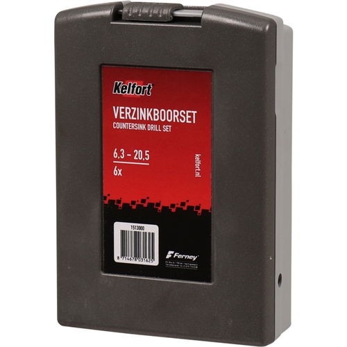 Verzinkborenset Hss Kelfort - 6,3/8,3/10,4/12,4/16,5/20,5MM