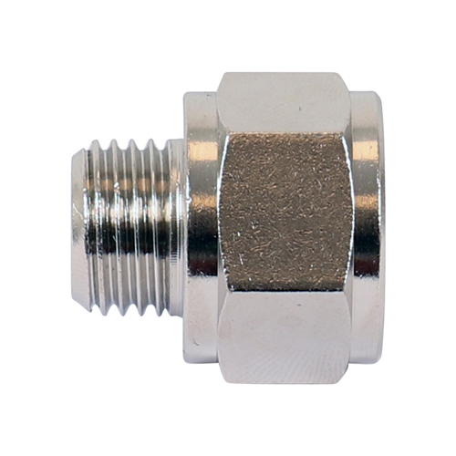 Verloopring Staal Vernikkeld Ironside - 1/4'' BU - 3/8'' BI SET à 2 ST