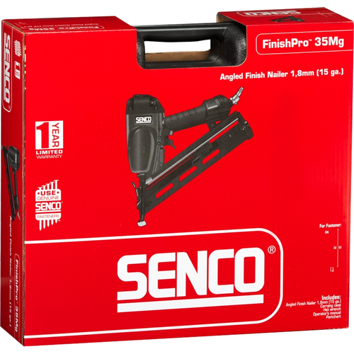 Afwerkspijkermachine Senco - Finishpro 35Mg