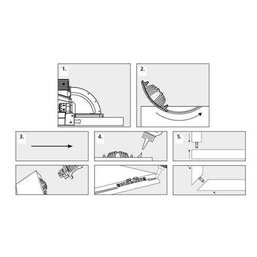 Verbinders Glasvezel Lamello - TENSO P-10 52X19X9.7MM