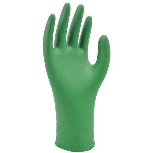 Handschoenen Wegwerp Showa - 6110PF GROEN L