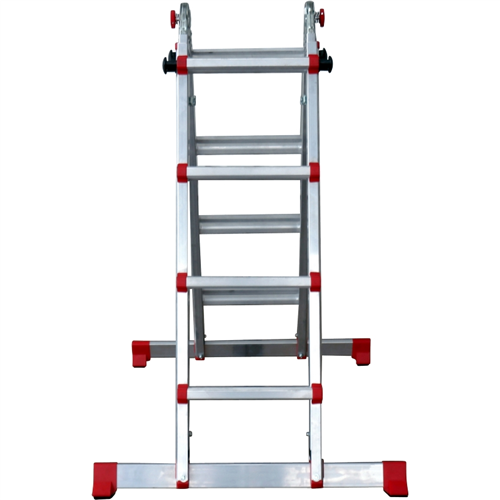 Vouwladder Telescoop Aluminium Kelfort - 4X4 TREDEN - 13.2KG