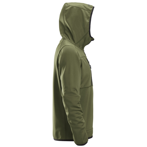 Fleece Hoodie Snickers - 8058 KHAKI GROEN XL