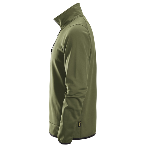 Fleece Jack Allroundwork Snickers - 8059 KHAKI GROEN L