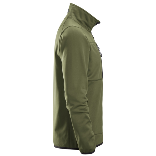 Fleece Jack Allroundwork Snickers - 8059 KHAKI GROEN XXL