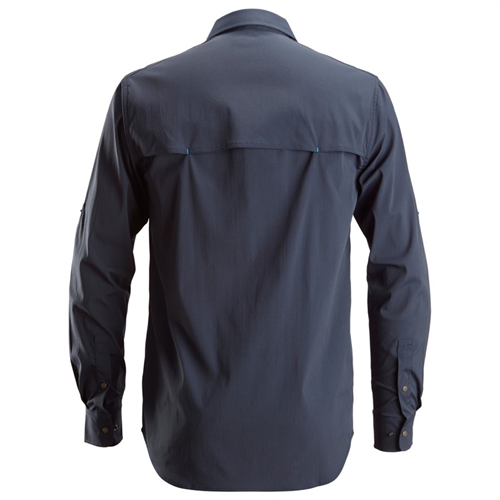 Shirt Lange Mouwen Litework Snickers - 8521 DONKERBLAUW M