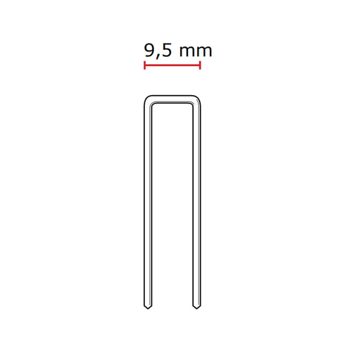 Hechtnieten Gegalvaniseerd Sencote Senco - M 9.5X15.9MM 18GA.