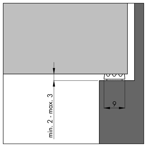 Tochtstrip Epdm Zelfklevend Ellen - SMALL [K] ROL à 7.5M WIT [DHZ]