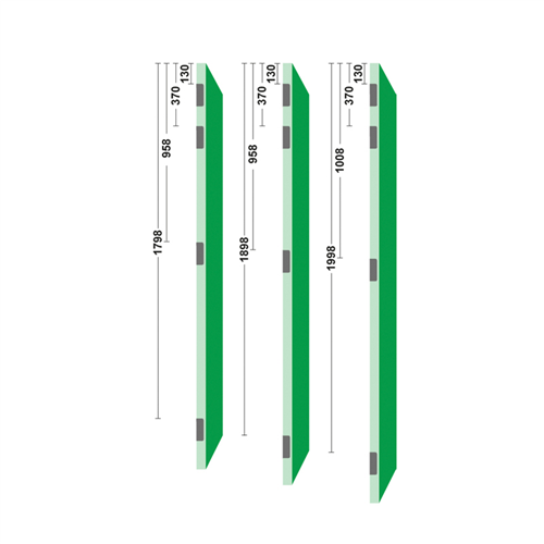 Vh-Schijflagerscharnier Verzinkt Axa - 1847 HEAVY DUTY 114X 89X3.0MM SKG***