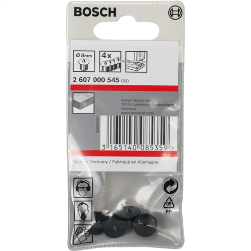 Centerpuntset Bosch -  8MM SET à 4 STUKS