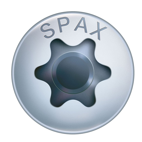 Spaanplaatschroef Wirox Spax - 6.0X 50MM BK T30