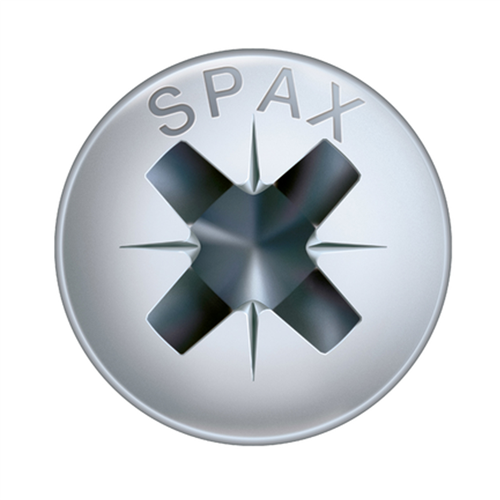 Spaanplaatschroef Wirox Spax - 3.5X 16MM BK PZ2