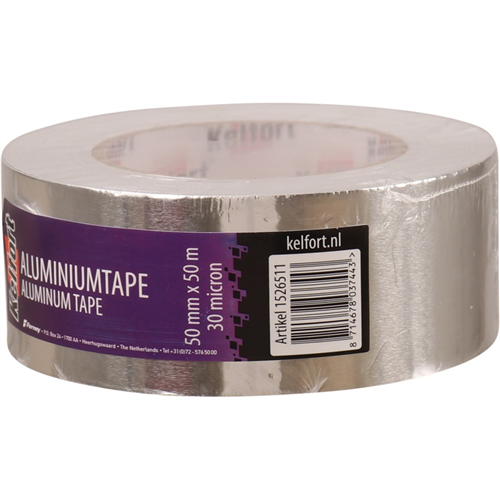 Reparatietape Aluminium Kelfort - 50MM 50M 30 MICRON