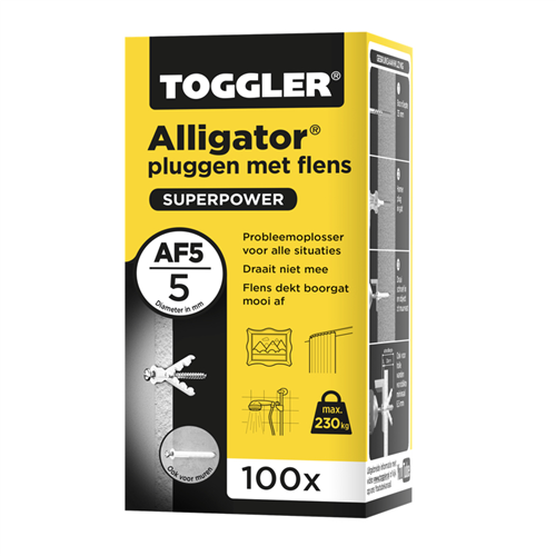 Plug Alligator Universeel Toggler - AF5  Ø5MM