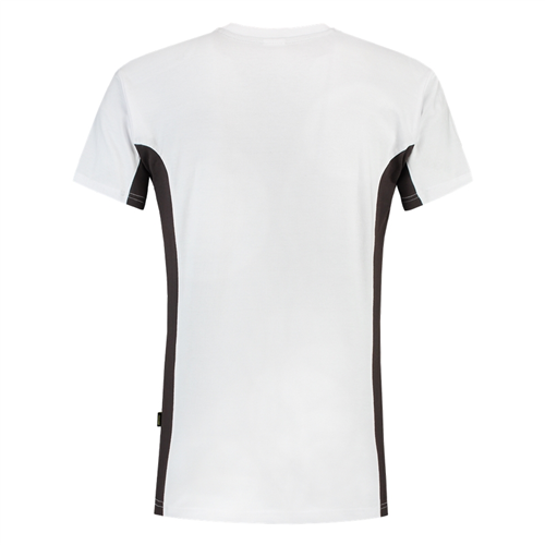 T-Shirt Bicolor Borstzak Tricorp - 102002 WIT/DONKERGRIJS XS