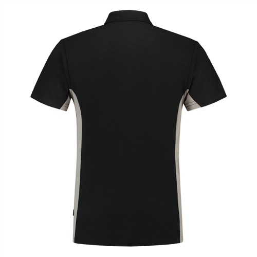 Poloshirt Bicolor Borstzak Tricorp - 202002 ZWART/GRIJS XXL