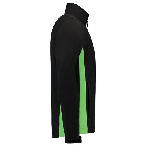 Jack Softshell Bicolor Tricorp - 402002 ZWART/LIME XL