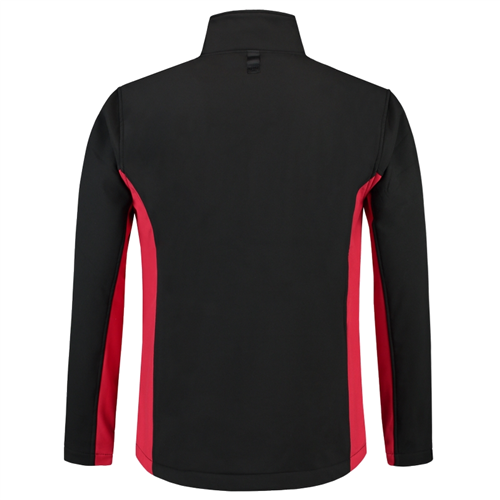 Jack Softshell Bicolor Tricorp - 402002 ZWART/ROOD L