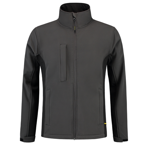 Jack Softshell Bicolor Tricorp - 402002 DONKERGRIJS/ZWART L