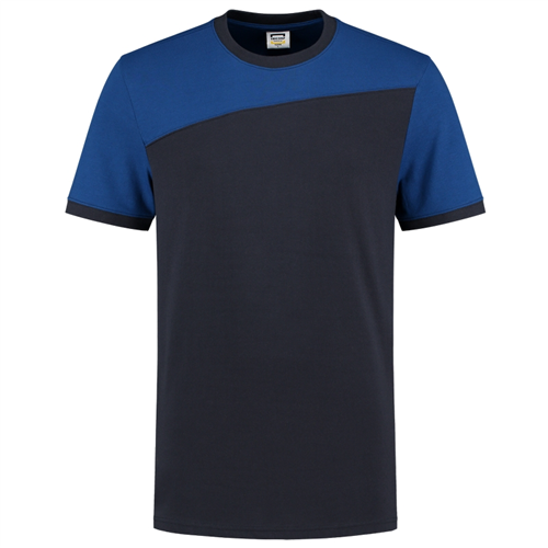 T-Shirt Bicolor Naden Tricorp - 102006 NAVY/ROYAL BLUE XL