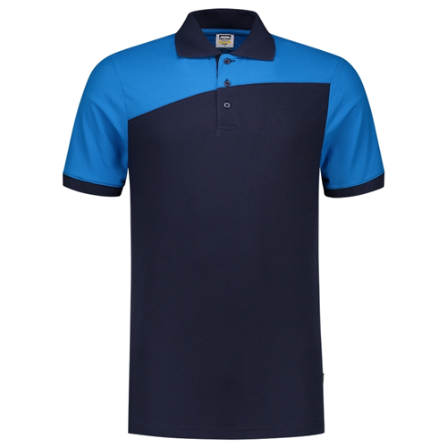 Poloshirt Bicolor Naden Tricorp - 202006 INK/TURQUOISE XXL