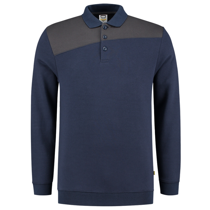 polosweater bicolor naden tricorp