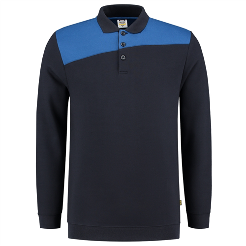 Polosweater Bicolor Naden Tricorp - 302004 NAVY/ROYAL BLUE M