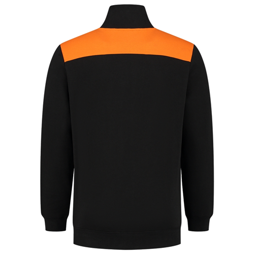 Sweatvest Bicolor Naden Tricorp - 302014 ZWART/ORANJE L