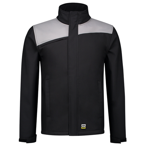 Jack Softshell Bicolor Naden Tricorp - 402021 ZWART/GRIJS 3XL