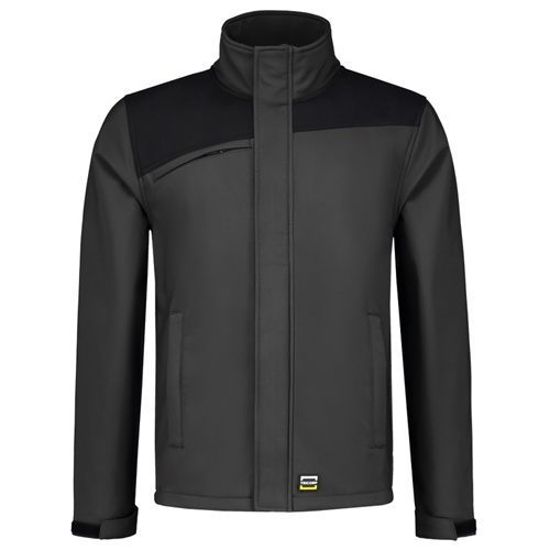 Jack Softshell Bicolor Naden Tricorp - 402021 DONKERGRIJS/ZWART 3XL