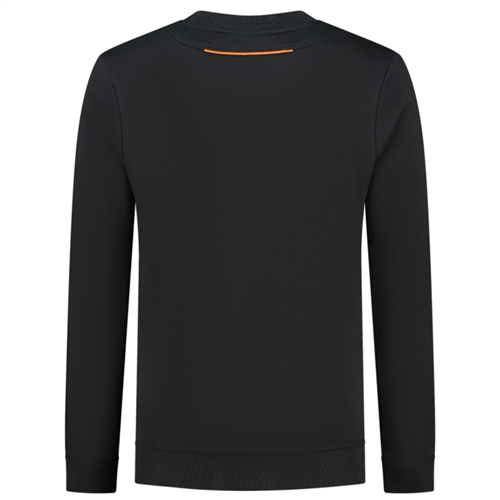 Sweater Bicolor Accent Tricorp - 302703 ZWART/ORANJE XXL