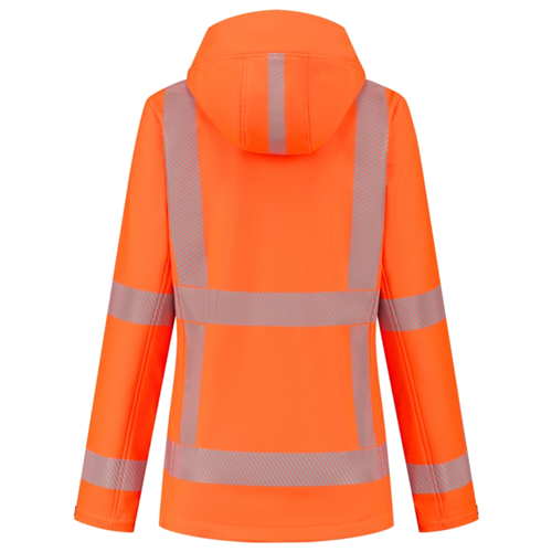 Jack Softshell Revisible Dames Tricorp - 403702 ORANJE FLUOR M