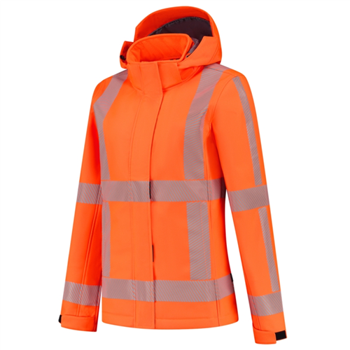 Jack Softshell Revisible Dames Tricorp - 403702 ORANJE FLUOR 4XL