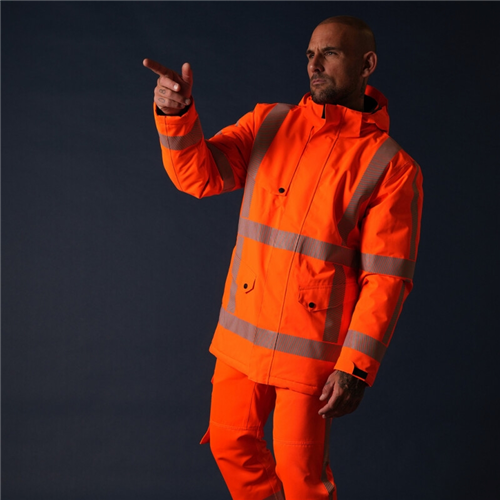 Parka Revisible Tricorp - 403703 ORANJE FLUOR XS