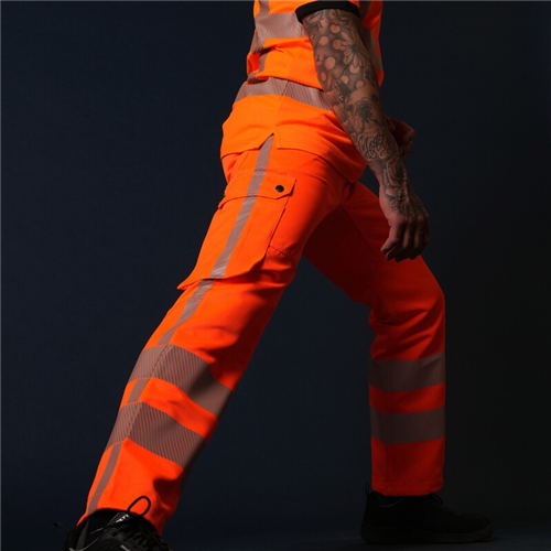 Werkbroek Twill Revisible Tricorp - 503701 ORANJE FLUOR 052