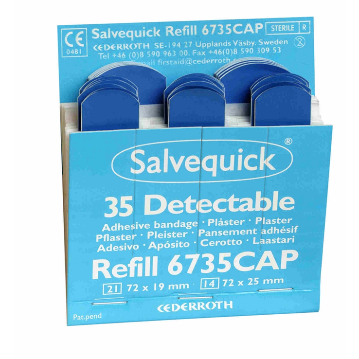 pleisters detecteerbaar salvequick