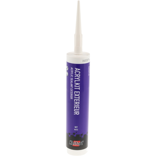 Acrylaatkit Kelfort - EXTERIEUR 310ML WIT