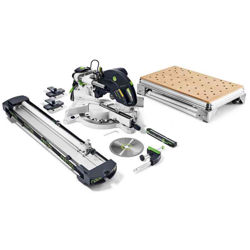 Radiaal Afkortzaagmachine Festool - KS120 REB-SET-MFT KAPEX