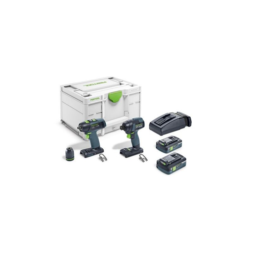 Accu Combiset Festool 4.0Ah/18.0V - TID18 HPC4.0 I-SET T18