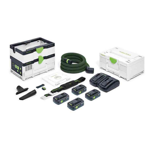 Accu Stofafzuigmobiel Cleantec Festool - CTLC SYS HPC4,0 I-PLUS