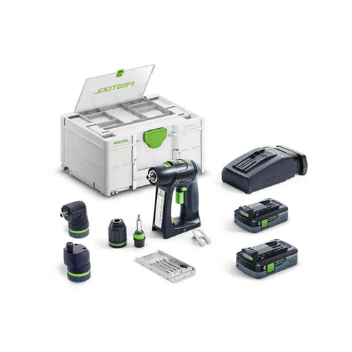 Accu Schroefboormachine Festool - C18 HPC4,0 I-SET 18.0V