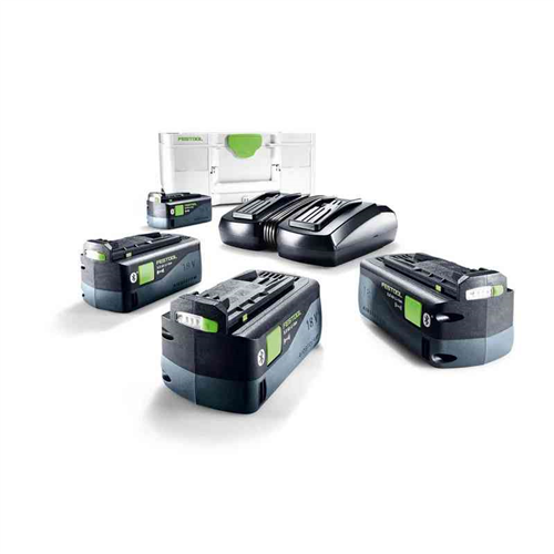 Startset Festool - SYS 18V 4X5.0/TCL6DUO