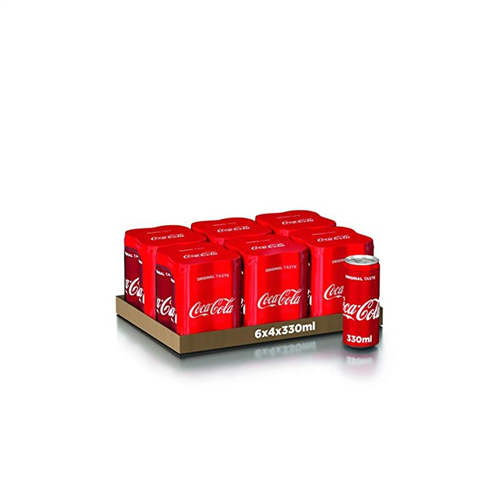 Blikje Coca Cola Regular - 33CL