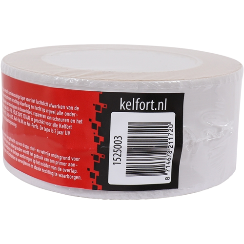 Kel-Fol Totaaltape Kelfort - 60MM 25M WIT