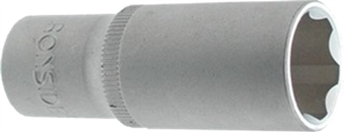 Dopsleutel Zeskant Verlengd Ironside - 15MM 3/8'' FLANKDRIVE