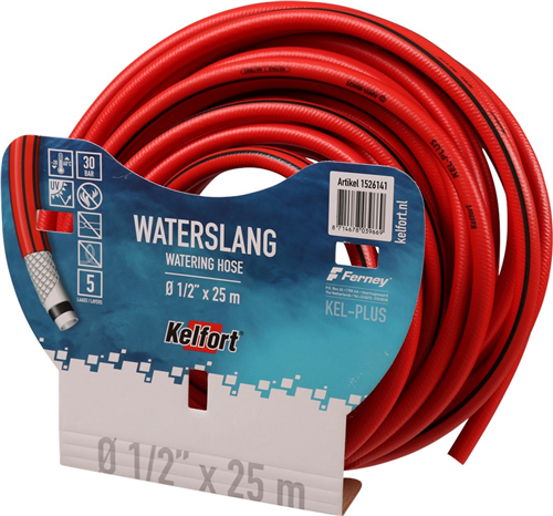 Waterslang Kunststof Kelfort - KEL-PLUS NTS 1/2'' 25M